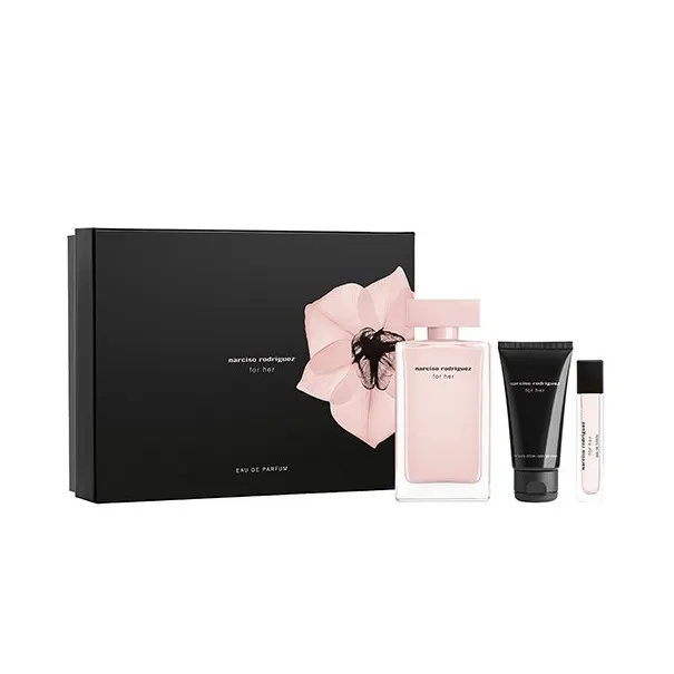 Coffret Parfum Femme NARCISO RODRIGUEZ FOR HER 100ML