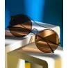 Lunettes de Soleil Femme  CALVIN KLEIN CK2161S-60 - CALVIN KLEIN