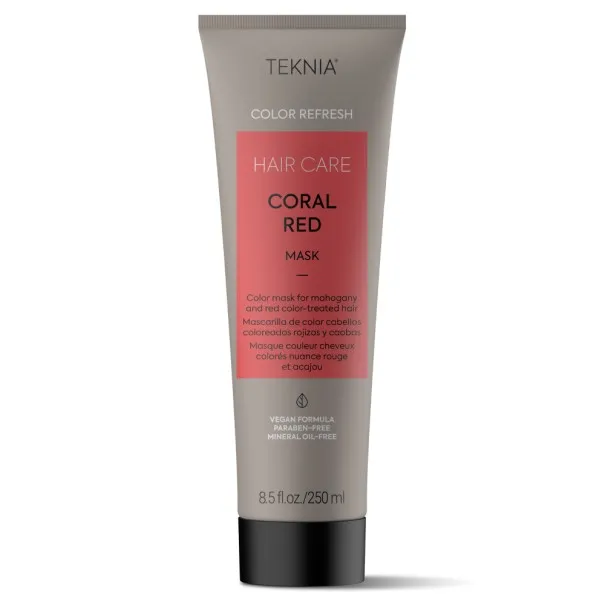 MASQUE CHEVEUX Lakmé TEKNIA CORAL RED