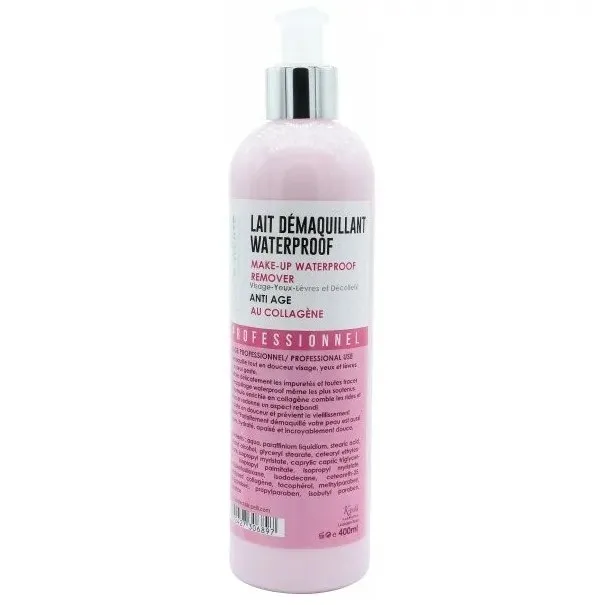 Lait Démaquillant K- REINE  WATERPROOF ANTI AGE COLLAGÈNE - K- REINE
