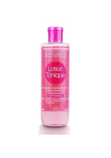 Lotion Tonique evoluderm PEAUX SENSIBLES - evoluderm