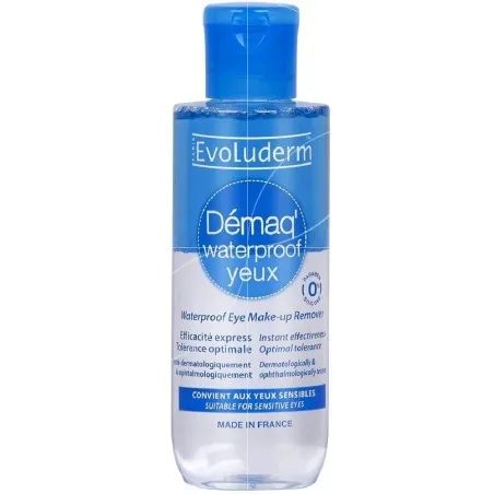 Démaquillant evoluderm DÉMAQ WATERPROOF YEUX - evoluderm