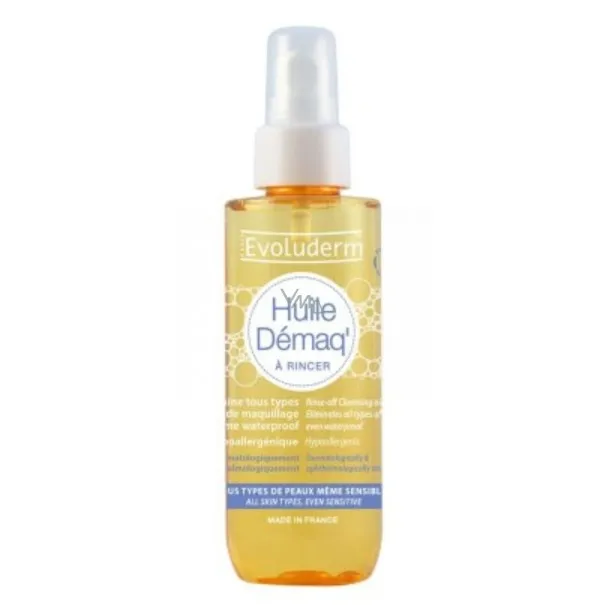 Huile démaquillant evoluderm  HUILE DÉMAQUILLANT - EVOLUDERM