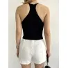Top En Maille Court Avec Strass SH/3262 - Unbranded