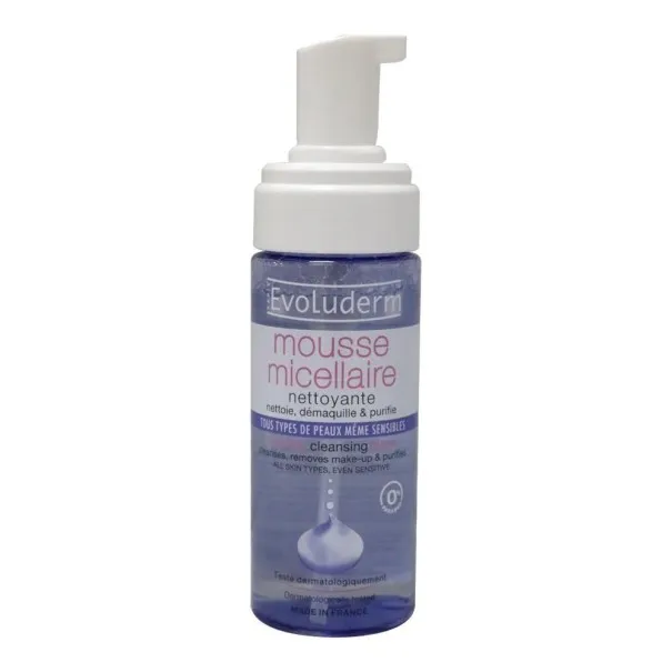 Mousse Nettoyante evoluderm - evoluderm Mousse Nettoyante evoluderm - evoluderm