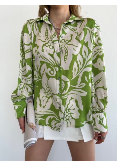 Chemise Fluide En Satin