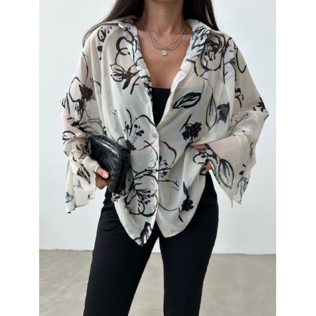Chemise Fluide Imprimée Soldes Shein - 1