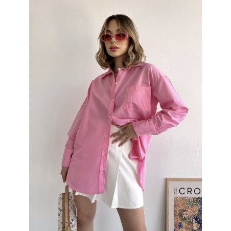 CHEMISE EN POPELINE OVER SIZE SHEIN - 2