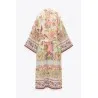 Kimono Imprimé Satiné SH/5087 - Unbranded