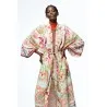 Kimono Imprimé Satiné SH/5087 - Unbranded