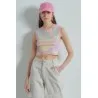 Crop Top Imprimé SH/3398 - Unbranded