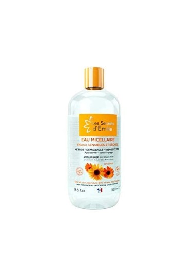 Les Secrets d'emilie Eau Micellaire Peaux Sensibles et Sèches - 29.9