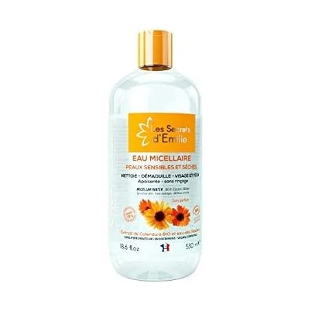 Les Secrets d'emilie Eau Micellaire Peaux Sensibles et Sèches