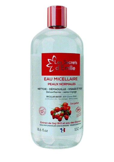 Les Secrets d'emilie  EAU MICELLAIRE PEAUX NORMALES - 29.9