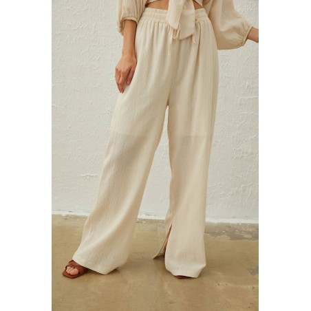 Pantalon taille haute Large SHEIN - 3