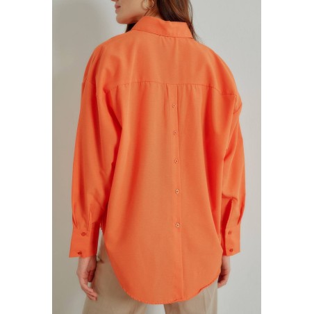 Chemise Basique orangé