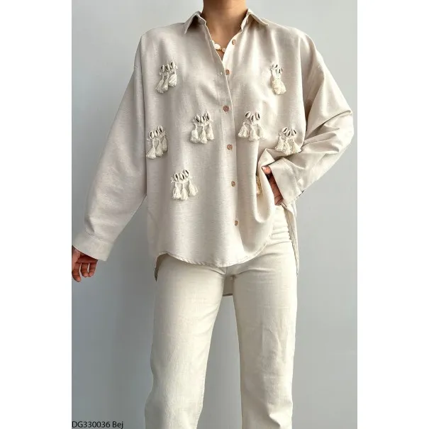Chemise Avec Crochet En Laine - Unbranded Chemise Avec Crochet En Laine - Unbranded