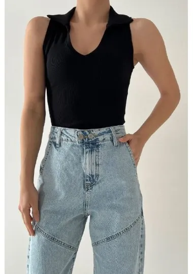 Top crope En Maille - Unbranded