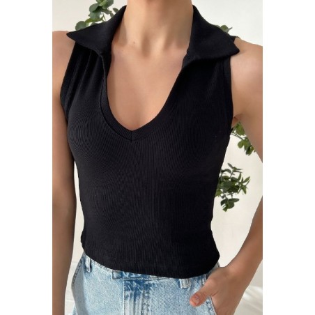 Top crope En Maille
