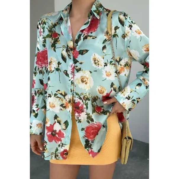 Chemise femme fleurie 2020 best sale
