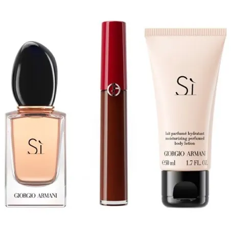 COFFRET EAU DE PARFUM FEMME GIORGIO ARMANI SI 30ML - GIORGIO ARMANI