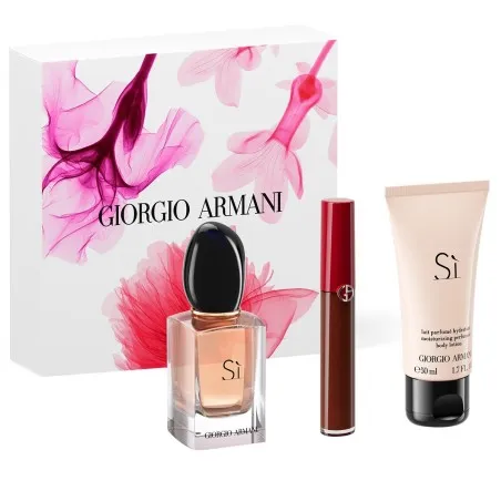 COFFRET EAU DE PARFUM FEMME GIORGIO ARMANI SI 30ML - GIORGIO ARMANI