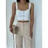 Crop Top En Maille SH/TA290099 - Unbranded