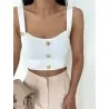 Crop Top En Maille SH/TA290099 - Unbranded