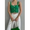 Crop Top En Maille SH/TA290099 - Unbranded