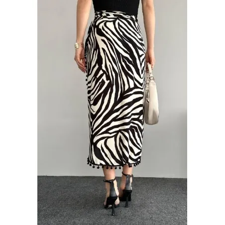 Jupe Imprimée Mi-Longue SH/DE280002 - Unbranded