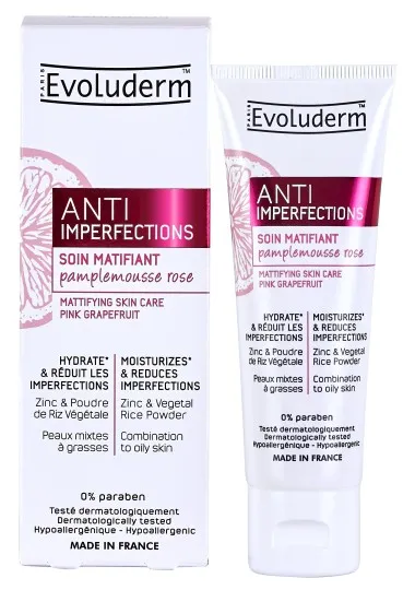 Crème anti-imperfection evoluderm  ANTI IMPERFECTION - evoluderm