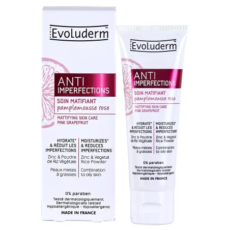 Crème anti-imperfection evoluderm  ANTI IMPERFECTION - evoluderm