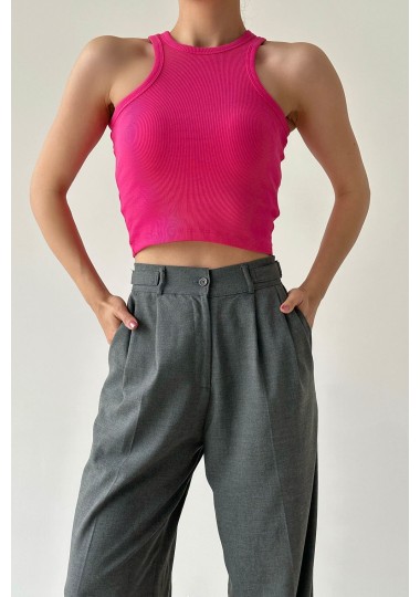 Crop Top En Maille SH/2100 - Unbranded