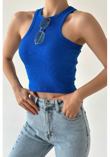 Top Crope En Maille