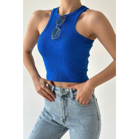 Top Crope En Maille