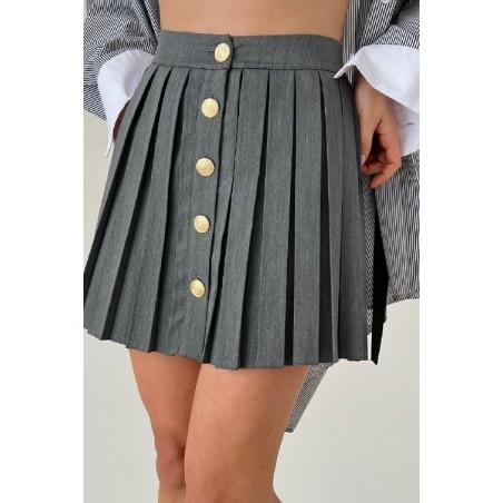 Mini-jupe plissée moderne et confortable pour femmes, jupe courte