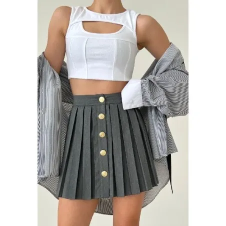 Jupe courte Plissée SH/DE380008 - Unbranded