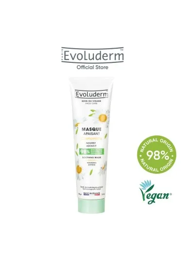 Masque visage apaisant evoluderm  CAMOMILLE - evoluderm