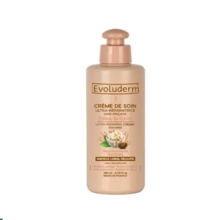 Lait Cheveux evoluderm  DELICE DE KARITE - EVOLUDERM