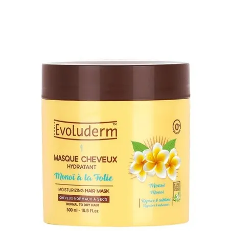 MASQUE CHEVEUX evoluderm MONOI A  LA FOLIE - evoluderm