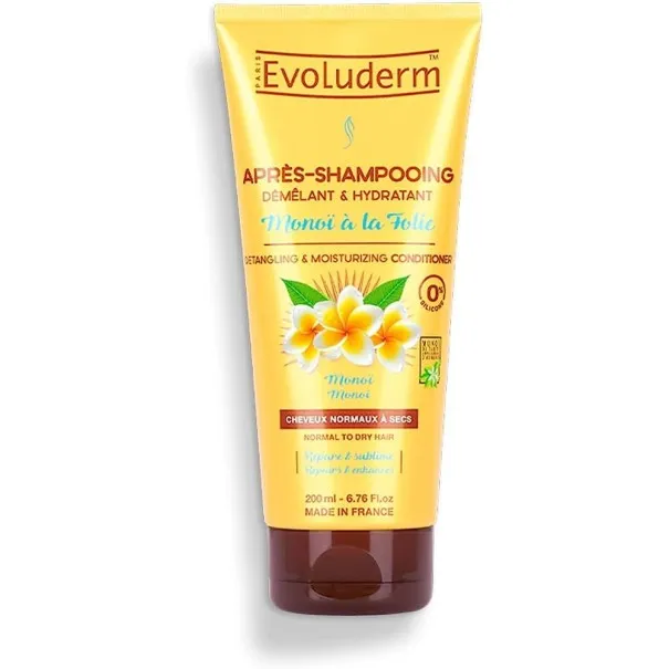 Crème corps evoluderm  MOISTURIZING  MONOI A LA FOLIE - EVOLUDERM