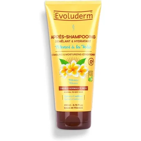 Crème corps evoluderm  MOISTURIZING  MONOI A LA FOLIE - EVOLUDERM