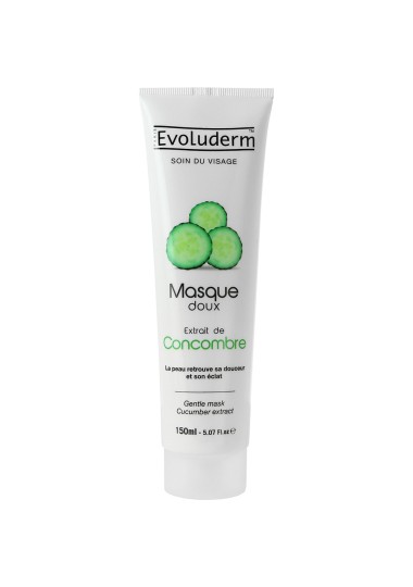 Masque visage Lissant evoluderm  CONCOMBRE - evoluderm