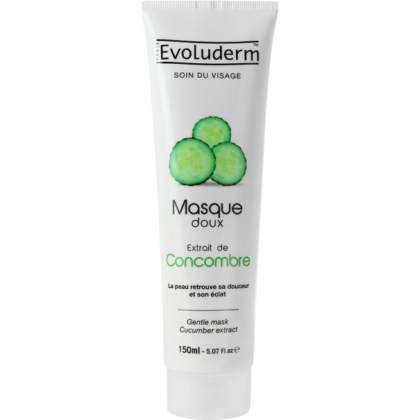 Masque visage Lissant evoluderm  CONCOMBRE - evoluderm