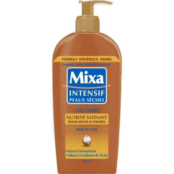 LAIT DE CORPS Mixa NUTRITIF SATINANT KARITÉ PUR - mixa LAIT DE CORPS Mixa NUTRITIF SATINANT KARITÉ PUR - mixa