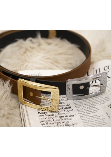 Ceinture En Cuir Pour Femme SH/AK1470 SHEIN - 1