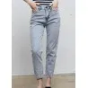 Pantalon En Jean Avec Perles SH/7162 - Unbranded