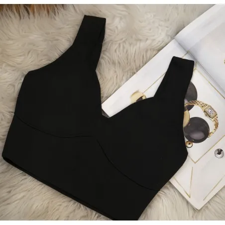 Crop Top En Maille - 