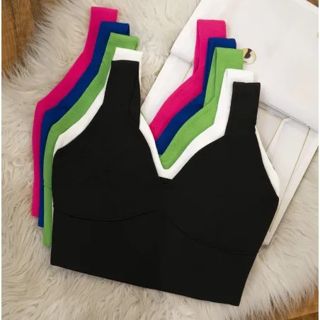 Crop Top En Maille - 