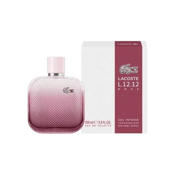 Eau de Toilette Femme LACOSTE L12.12. ROSE INTENSE